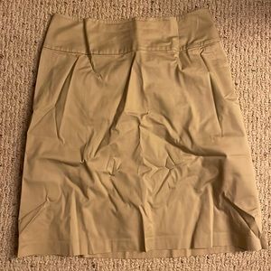 Tan Skirt Banana Republic Size 6